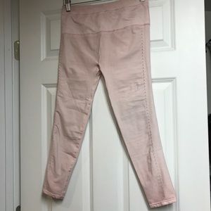 Fabletics seamless punk cropped leggings